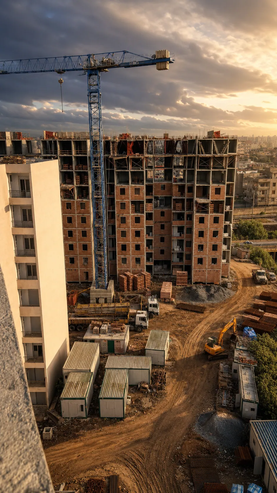 Bouraada Site housing development in Reghaia