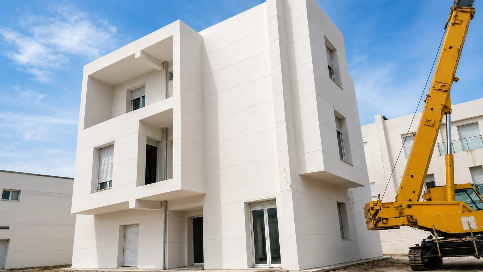 Rouiba promotional villas and network works